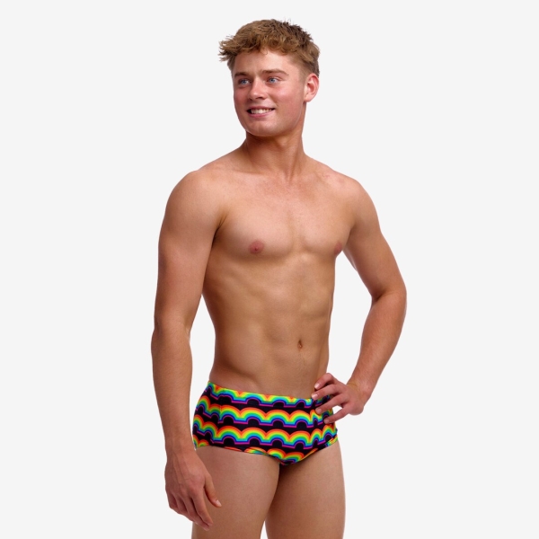 Plavki_Funky_Trunks_Boy's_Sidewinder_Trunks_Rainbowie