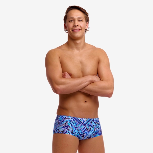 Plavki_Funky_Trunks_Men's_Classic_Trunks_Blue_Bits