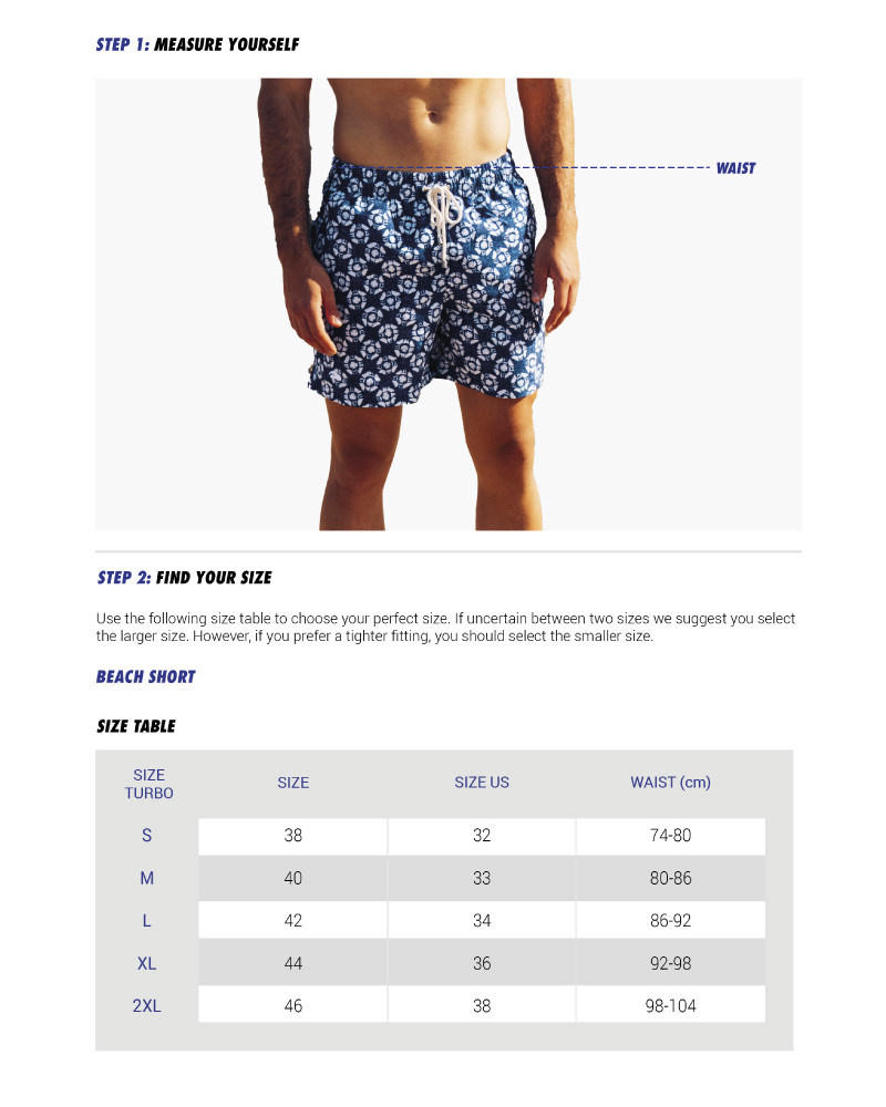 Мужские плавки Beach Short Turbo Мужские плавки Beach Short Turbo